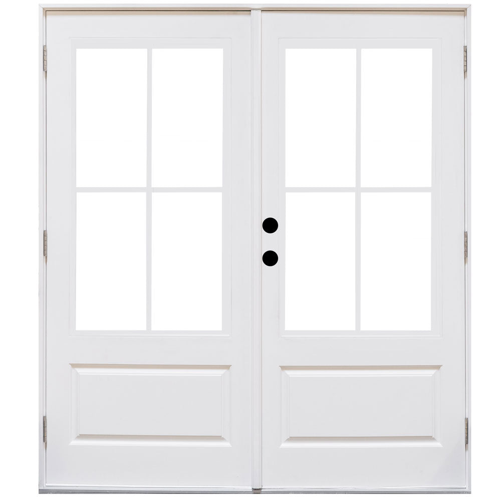 3/4 Lite Hinged Patio Door