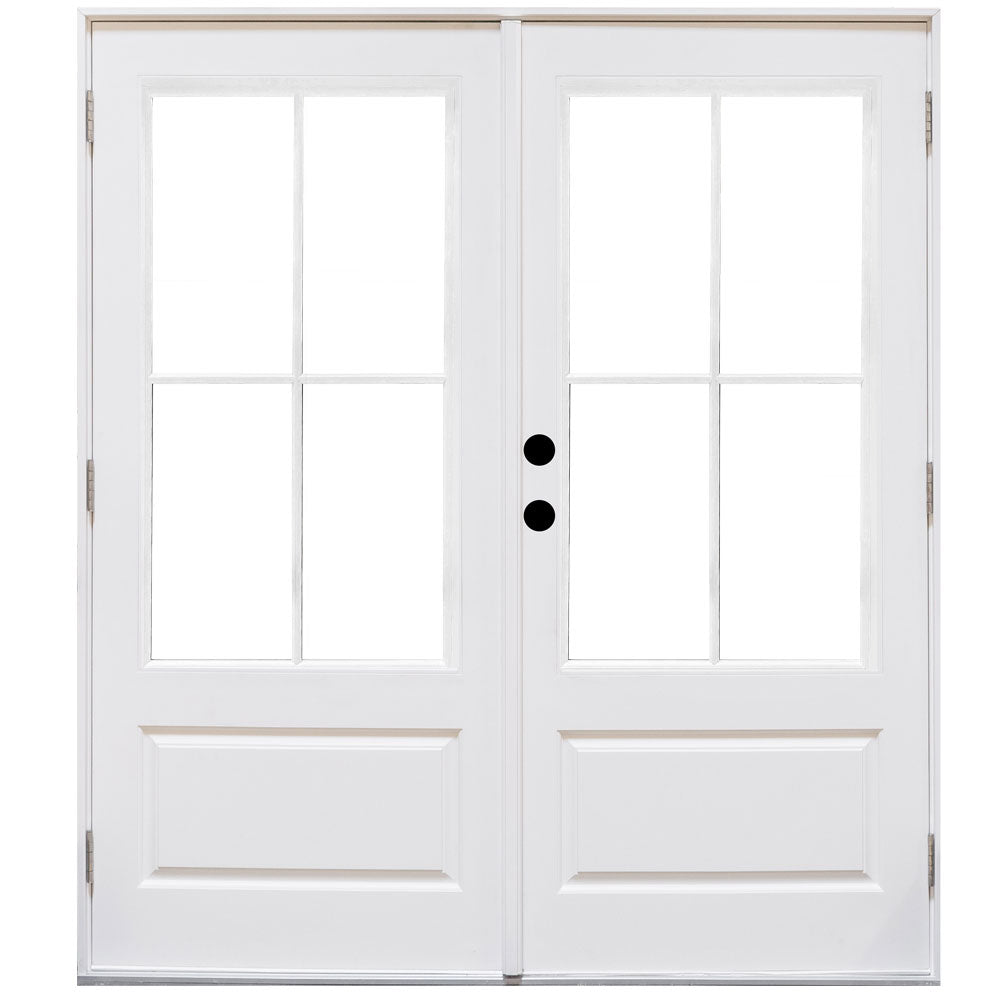 3/4 Lite Hinged Patio Door
