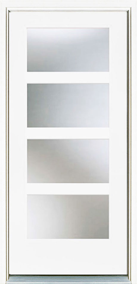 Modern Full Lite Entry Door
