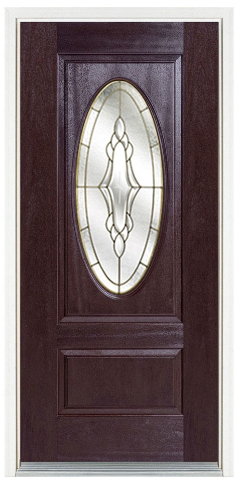 Prestige Oval Lite Entry Door