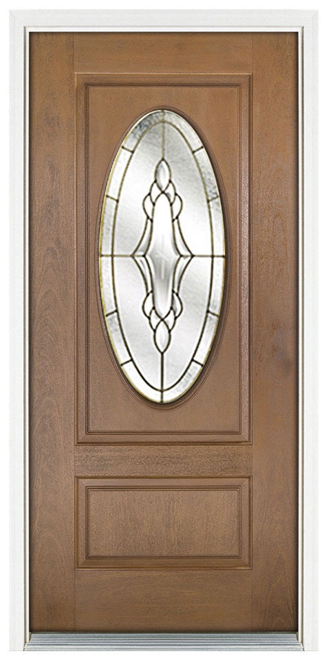 Prestige Oval Lite Entry Door