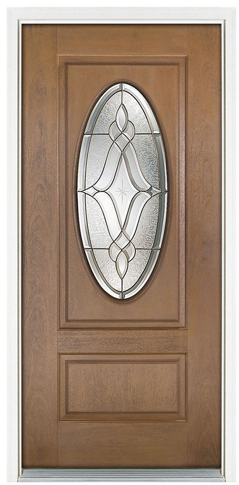 Prestige Oval Lite Entry Door