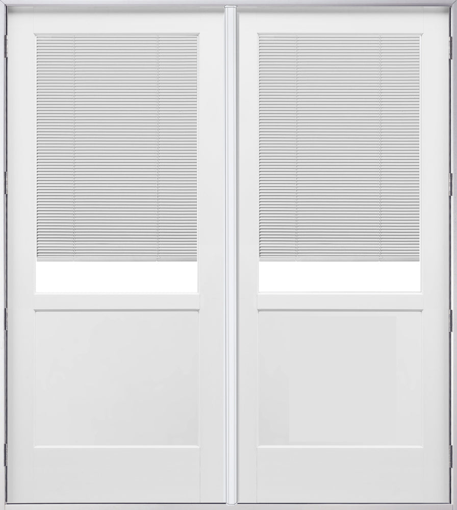 Shaker Hinged 2/3 Lite Patio Door