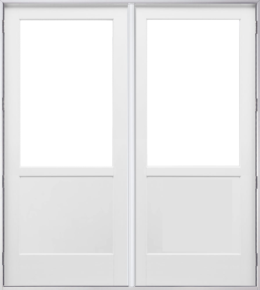 Shaker Hinged 2/3 Lite Patio Door