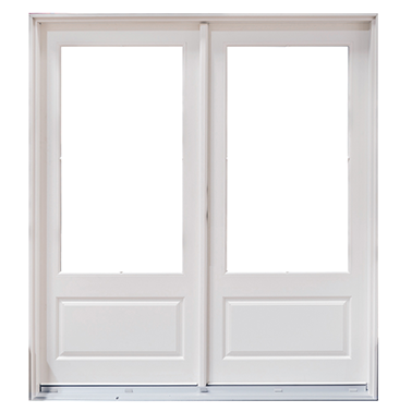 3/4 Lite Hinged Patio Door